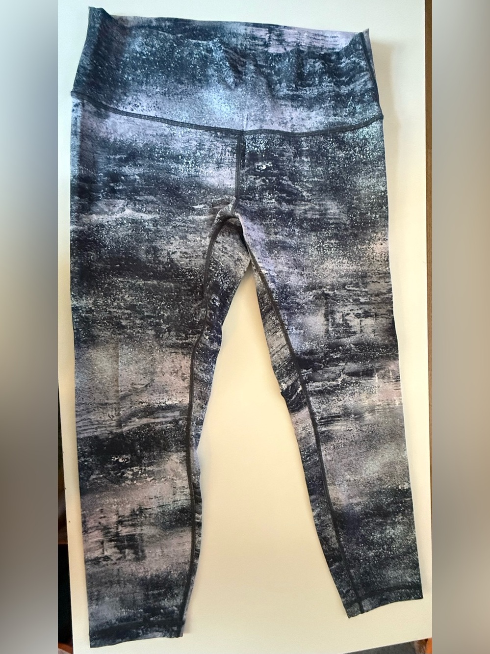 lululemon athletica multicoloured speckled leggings - Size 12